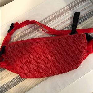 Red Lululemon Belt Bag